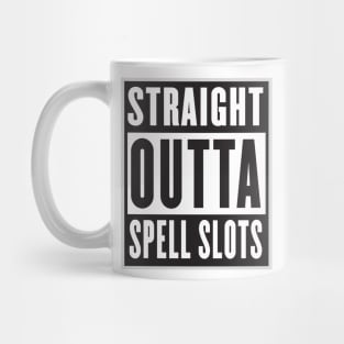 stright outta spell slots Mug